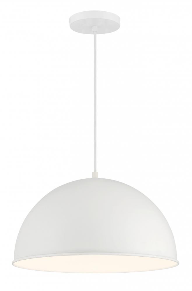 Vantage Pendants - 1 Light Hanging Dome