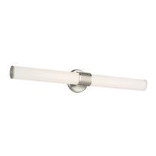 Kichler 55193NILED - Sashi 32" Bath Bar Large LED with White Glass in Brushed Nickel