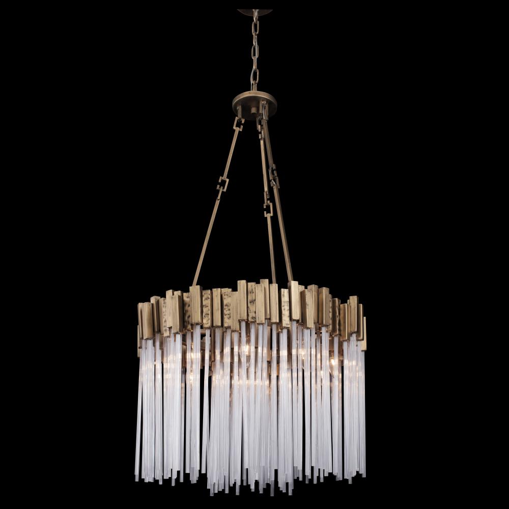 Matrix 9-Lt Pendant - Havana Gold