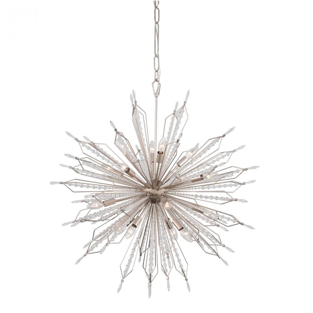 Orbital 16-Lt Large Pendant - Gold Dust