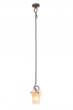 Kalco 1851PS/FROST - Tribecca 1 Light Mini Pendant