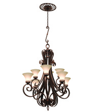 Kalco 5188AC/1339 - Mirabelle 8 Light Chandelier