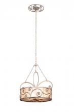 Kalco 5415AC - Windsor 4 Light 27.5 Inch Pendant