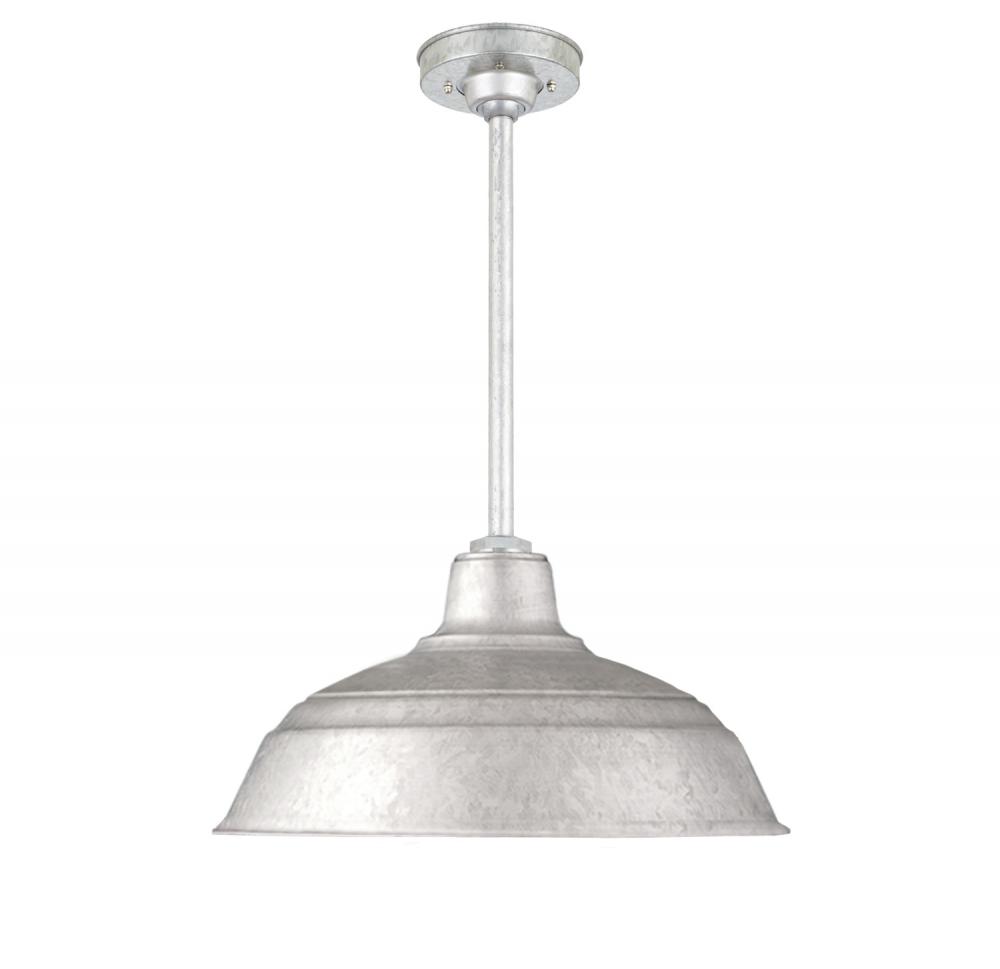 17" Ceiling Stem Light