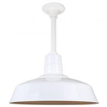 Hi-Lite MFG Co. H-QSN15118-SA-93/QSN12ST3-93/QSNHDSMC-93 - 18" Ceiling Stem Light