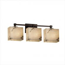 Justice Design Group FAL-8423-55-DBRZ-LED3-2100 - Tetra 3-Light LED Bath Bar