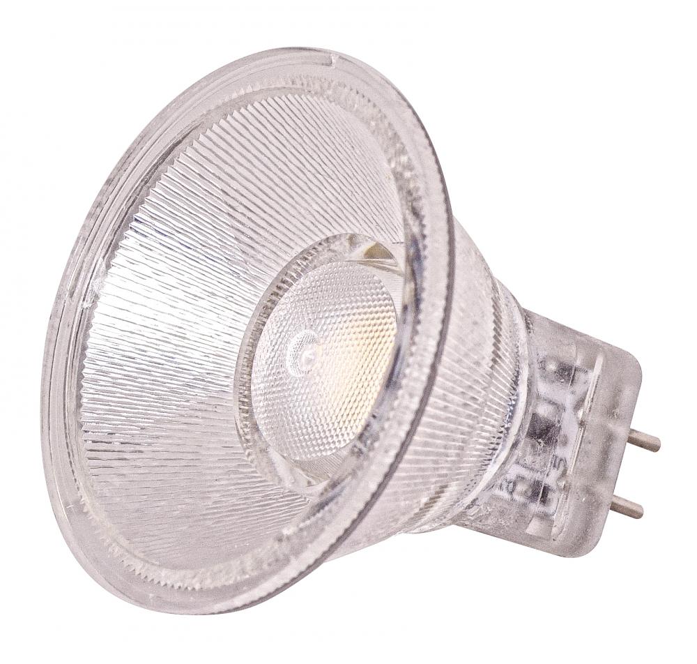 1.6W; LED MR11 LED; 3000K; 40 deg. beam spread; G4 base; 12 Volt AC/DC