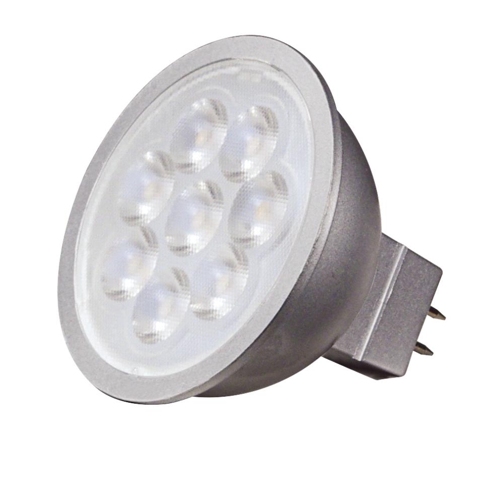 6.5 Watt; LED MR16 LED; 3000K; 40 deg. Beam Angle; GU5.3 base; 12 Volt AC/DC