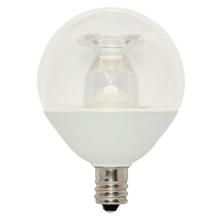 Westinghouse 5321300 - 7W G16-1/2 LED Dimmable 2700K E12 (Candelabra) Base, 120 Volt, Card