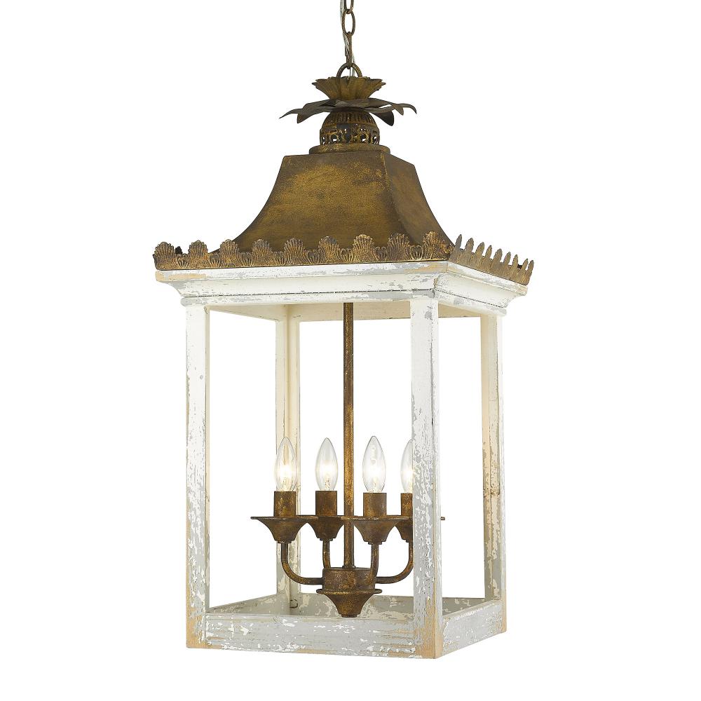 Finley BC 4 Light Pendant in Burnished Chestnut