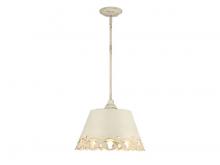 Golden 0883-3P AI - Eloise 3-Light Pendant in Antique Ivory