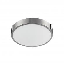 Kuzco Lighting Inc 501102-LED - Floyd 11-in Brushed Nickel LED Flush Mount