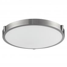 Kuzco Lighting Inc 501122-LED - Floyd 17-in Brushed Nickel LED Flush Mount