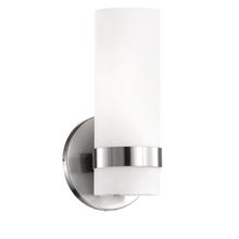 Kuzco Lighting Inc WS9809-BN - Milano 9-in Brushed Nickel LED Wall Sconce