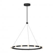 Kuzco Lighting Inc PD63428-BK-UNV - Rezz 28-in Black LED Pendant