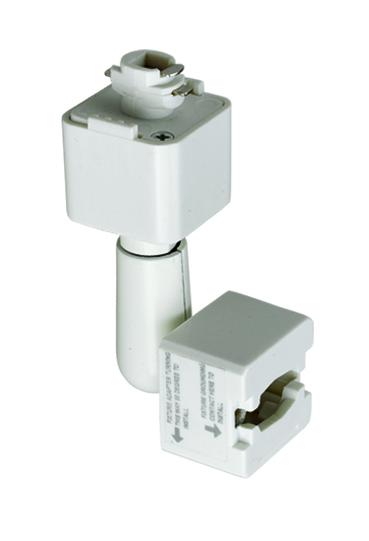 4.2" Height Ceiling Adapter in White