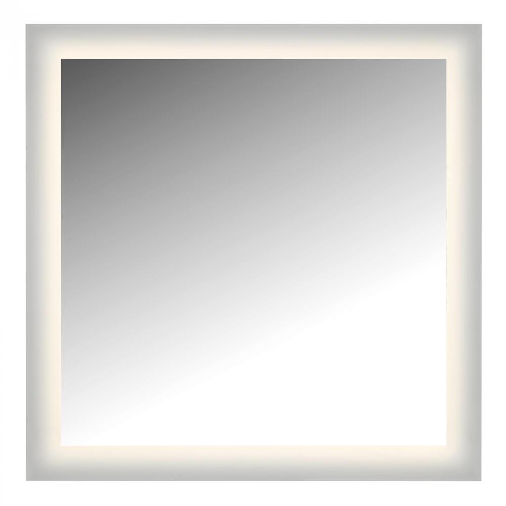 36x36" LED Wall Glow Mirror with Diffuser