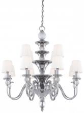 Minka Metropolitan N6611-613 - Aise - 12 Light 2 Tier Chandelier