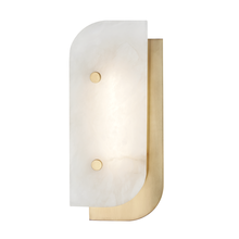 Hudson Valley 3313-AGB - Yin & Yang Wall Sconce