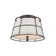 Hudson Valley 9814-OB - 2 LIGHT SEMI FLUSH