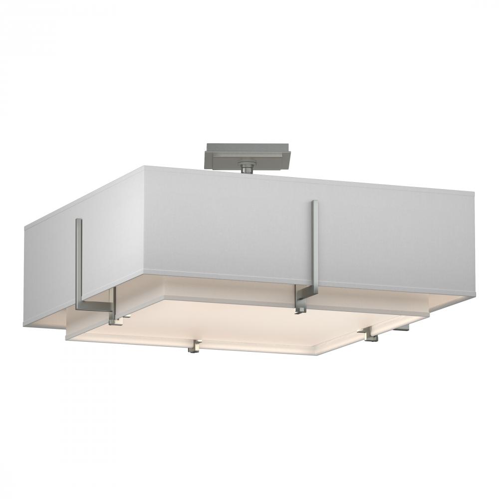 Exos Square Double Shade Semi-Flush