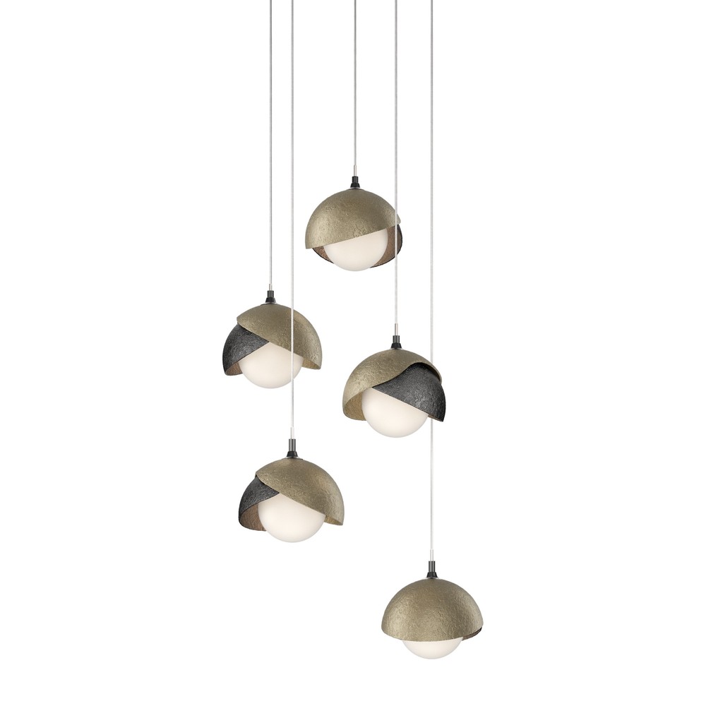 Brooklyn 5-Light Double Shade Pendant