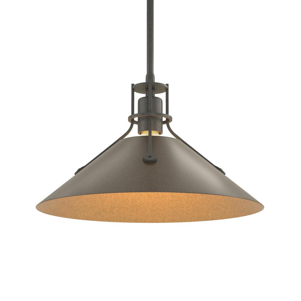 Henry Medium Steel Shade Pendant