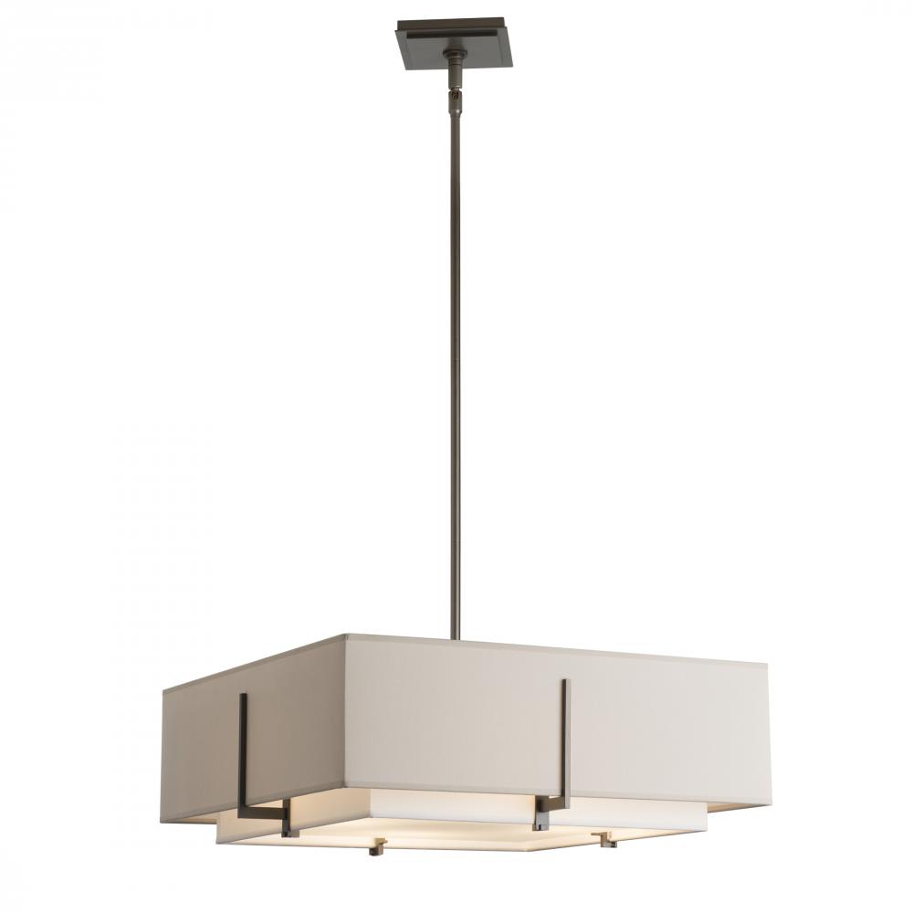 Exos Square Double Shade Pendant