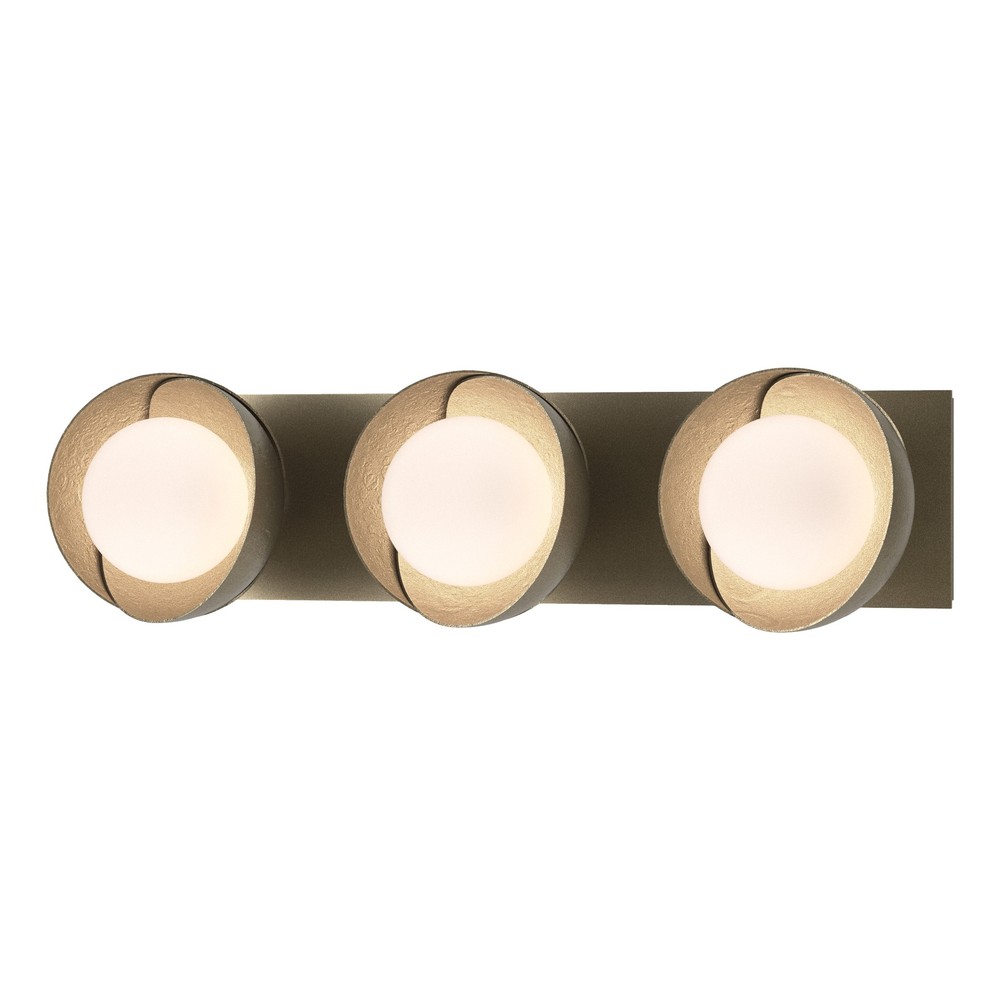 Brooklyn 3-Light Straight Double Shade Bath Sconce