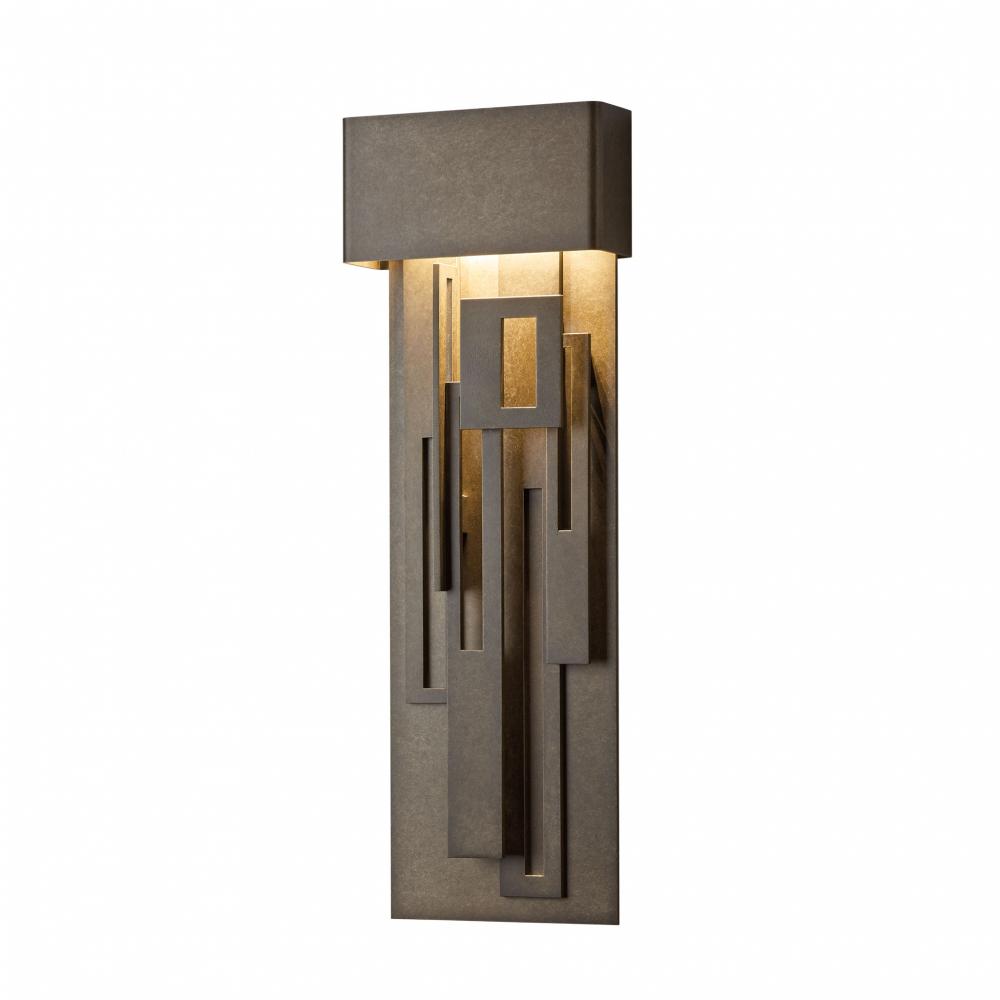 Collage Large Dark Sky Friendly LED Outdoor Sconce