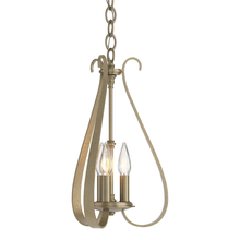 Hubbardton Forge 101473-SKT-84 - Sweeping Taper 3 Arm Chandelier