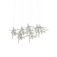 Hubbardton Forge 131095-SKT-LONG-85-II0728 - Tura 7-Light Seeded Glass Pendant