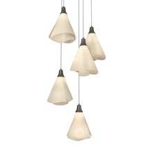 Hubbardton Forge 131122-SKT-LONG-07-SH1987 - Mobius 5-Light Pendant