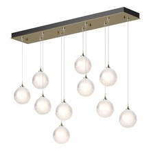 Hubbardton Forge 131130-SKT-LONG-86-FD0750 - Fritz Globe 10-Light Pendant