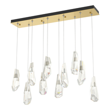 Hubbardton Forge 131201-SKT-STND-86-CR - Luma 10-Light Large Crystal Pendant