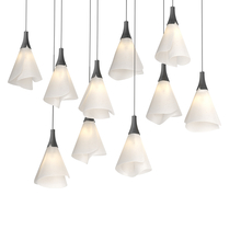 Hubbardton Forge 131202-SKT-LONG-10-SH1987 - Mobius 10-Light Pendant