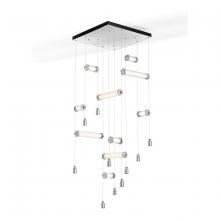 Hubbardton Forge 139100-LED-STND-85-ZM0696 - Libra 10-Light Square LED Pendant