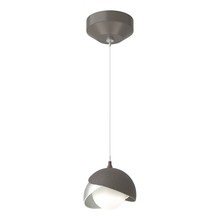 Hubbardton Forge 161183-SKT-STND-07-82-GG0711 - Brooklyn Double Shade Low Voltage Mini Pendant