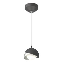 Hubbardton Forge 161183-SKT-STND-10-82-GG0711 - Brooklyn Double Shade Low Voltage Mini Pendant