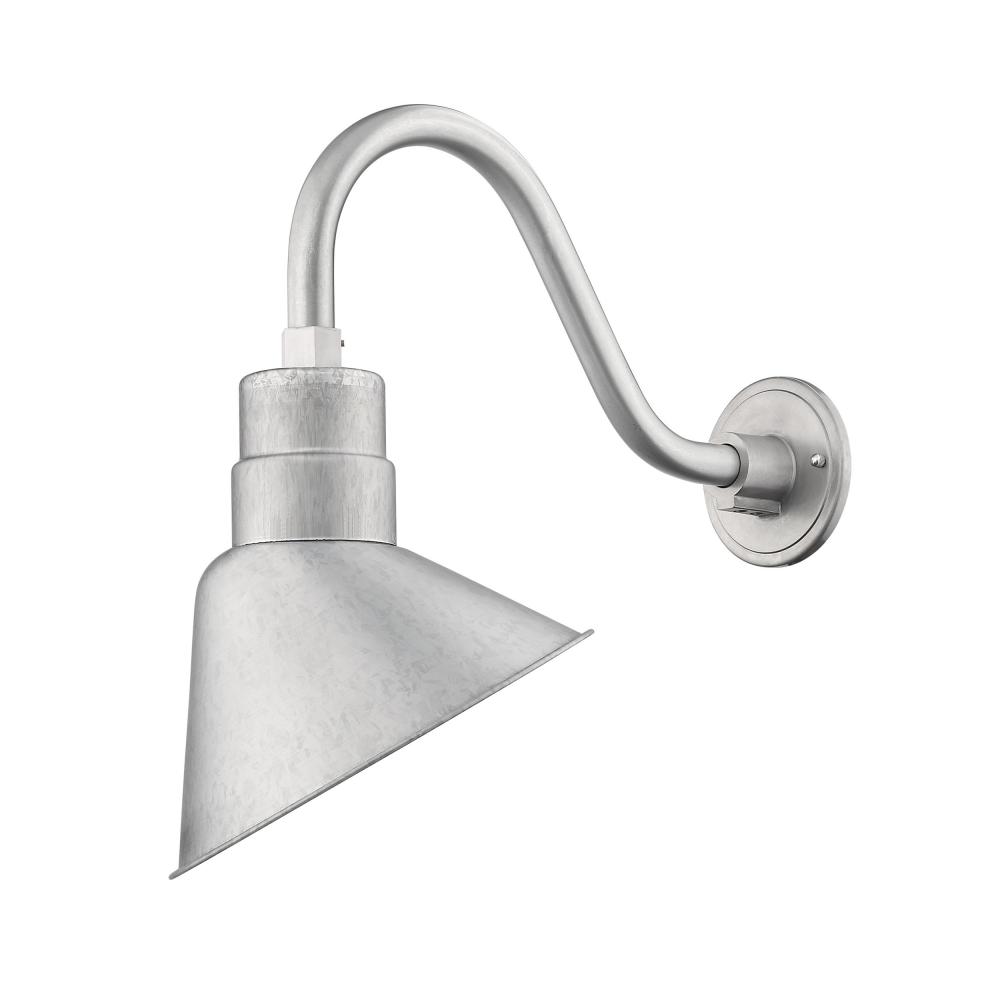 R Series 1-Light Wall Sconce Galvanized