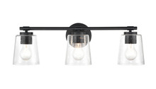 Millennium 8113-MB - 3-Light Vanity Matte Black