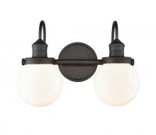 Millennium 4222-MB - Ella 2-Light Vanity Matte Black