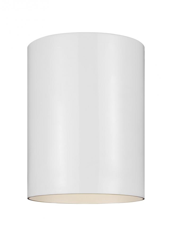 Outdoor Cylinders Small LED Ceiling Flush Mount