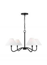 Visual Comfort & Co. Studio Collection DJC1194MBK - Medium Chandelier