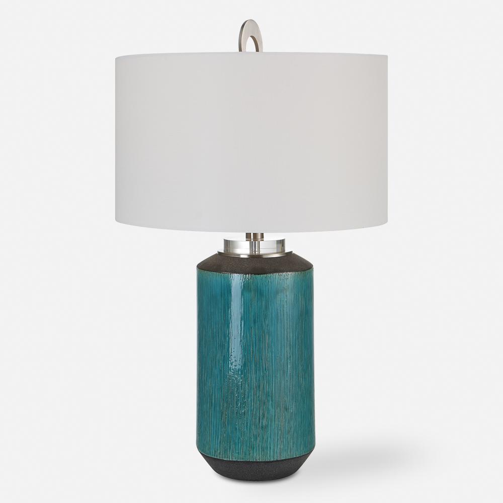 Uttermost Maui Aqua Blue Table Lamp