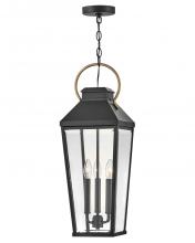 Hinkley 17502BK - Large Hanging Lantern