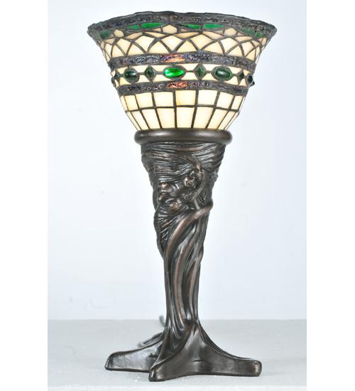 14"H Tiffany Roman Mini Lamp