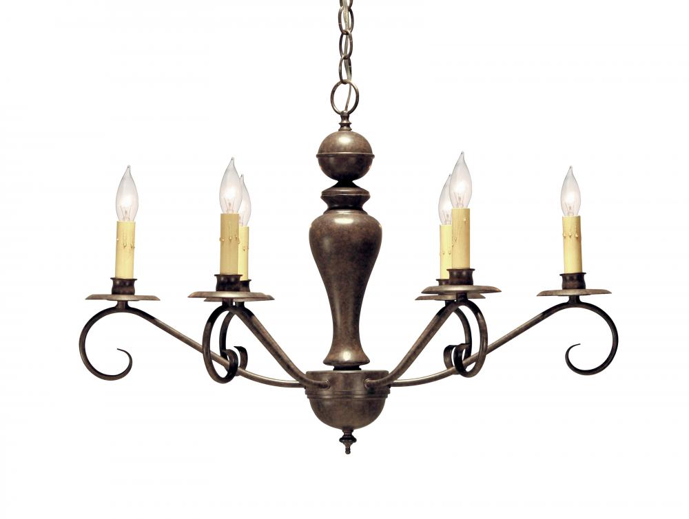 28" Wide Emory 6 Light Chandelier