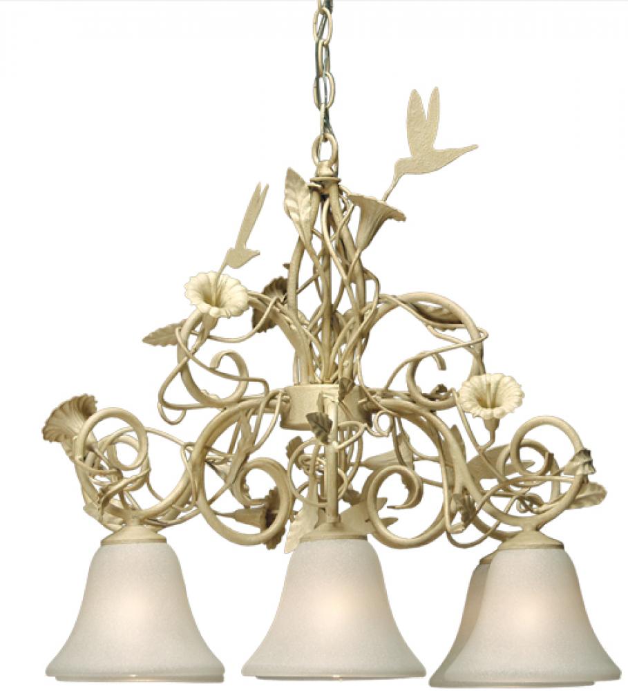 24" Wide Hummingbird 6 Light Chandelier