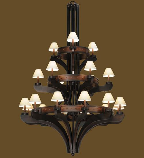 62"W Castilla 3 Tier Chandelier